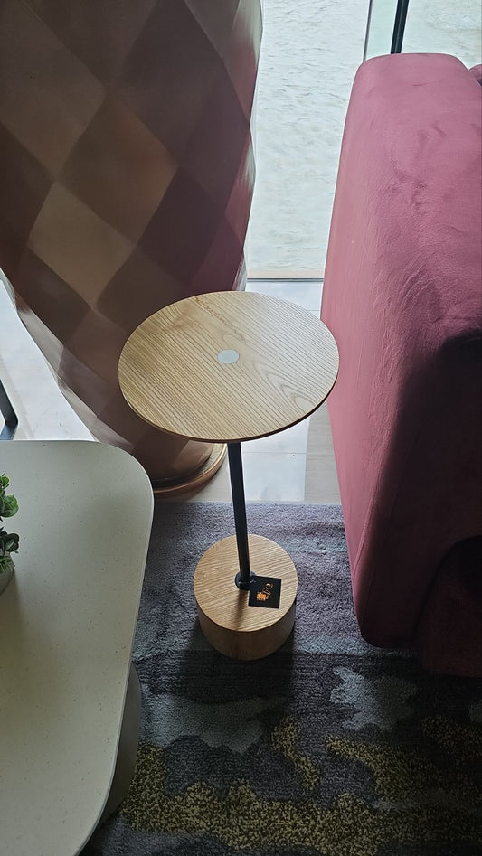 Dining side table with Carrara Marble