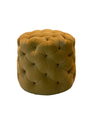 Tufted Round Ottoman