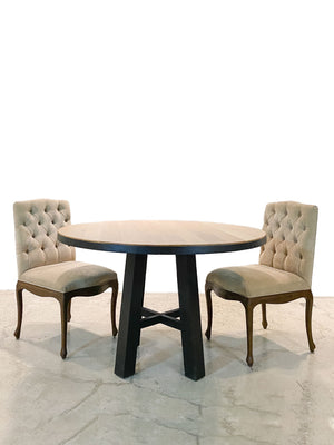 Farmhouse Style Round Dining Table