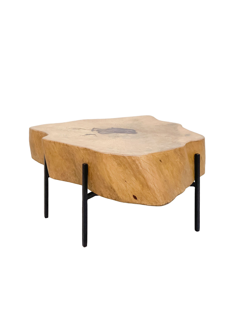 live edge heartwood coffee table