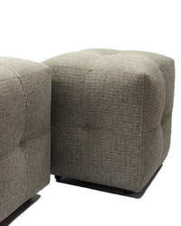Tufted Cube Ottoman