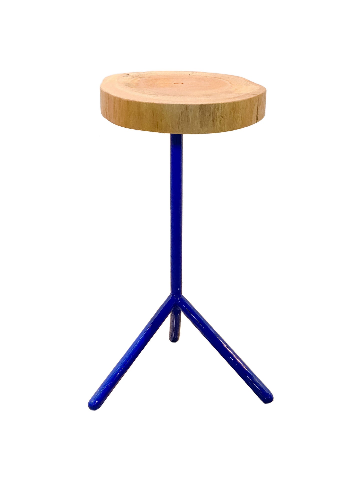 Live Edge Tripod End Table